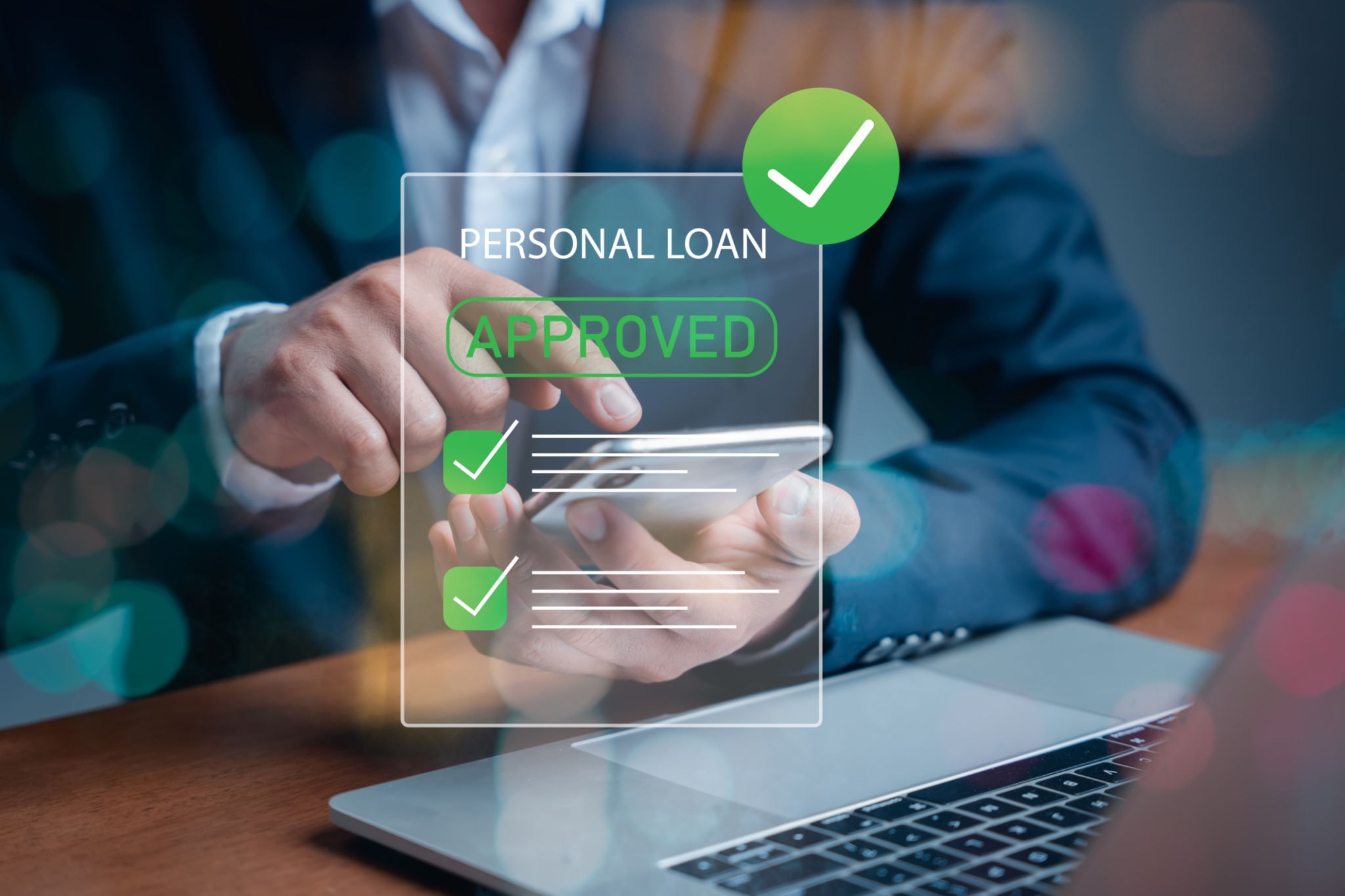 Personal loan approved — Wisetack 0% financing plans available